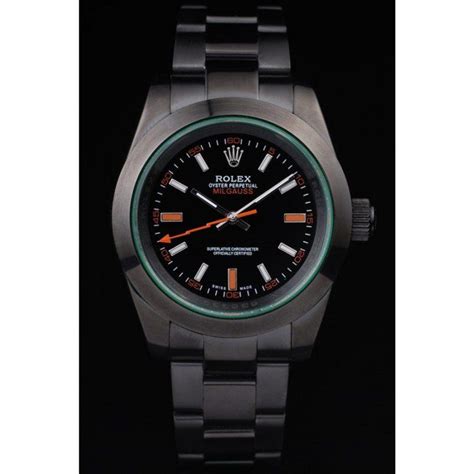 rolex milgauss pro hunter tinted green saphire black dial|rolex milgauss white.